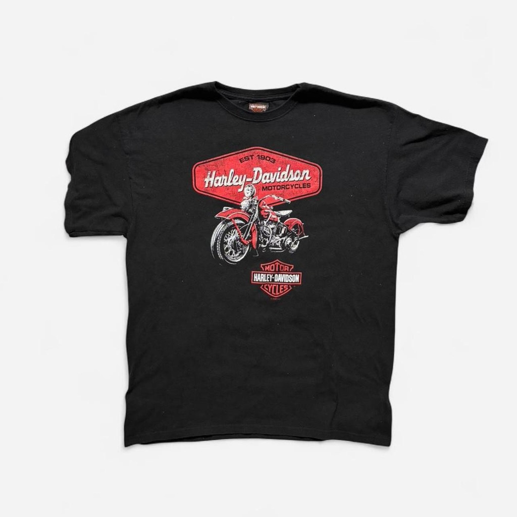 Steel City Harley Davidson Washington, Pa Short Sleeve Black Shirt Size Xl Mens